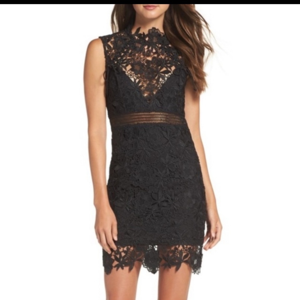 Bardot Paris lace dress LBD 👗🖤